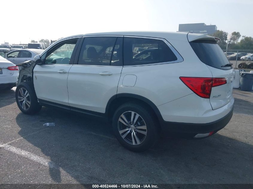 2018 Honda Pilot Ex-L VIN: 5FNYF5H58JB029697 Lot: 40524466