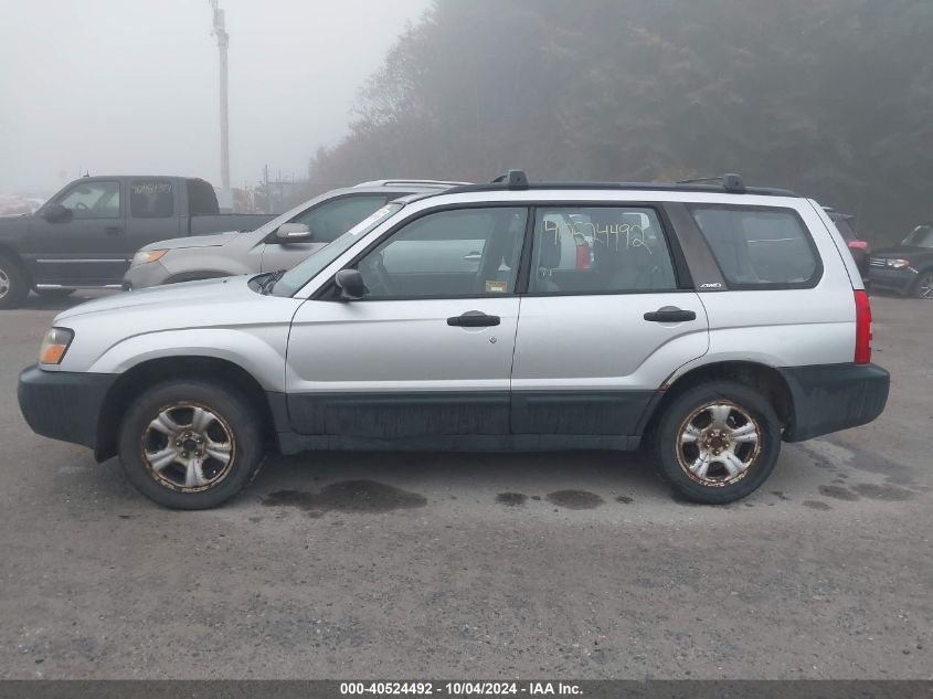 2004 Subaru Forester 2.5X VIN: JF1SG63614G747701 Lot: 40524492