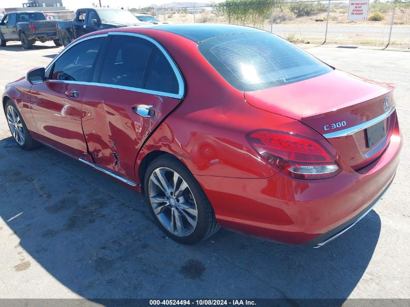 VIN 55SWF4JB5HU206765 2017 Mercedes-Benz C 300, Lux... no.3