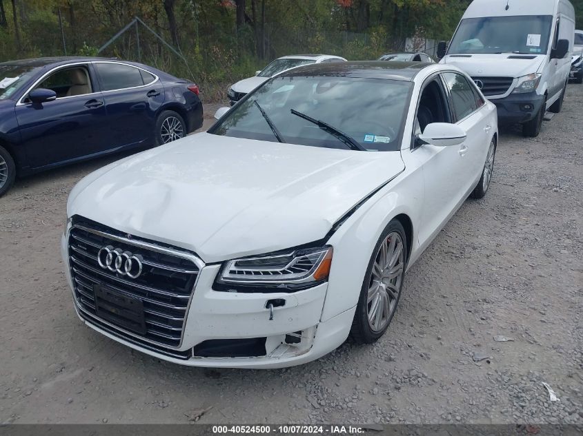 2015 Audi A8 L 3.0T VIN: WAU3GAFD5FN011626 Lot: 40524500