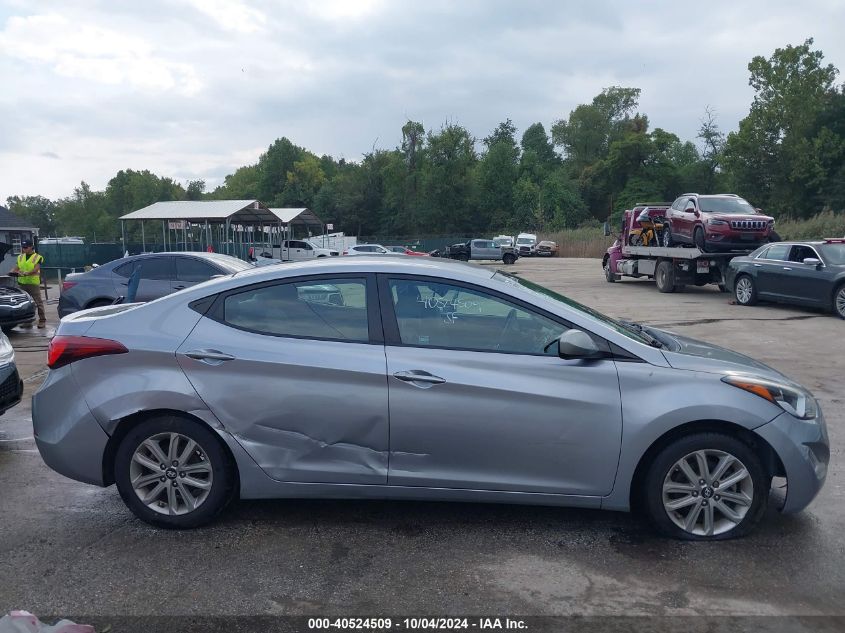 2016 Hyundai Elantra Se VIN: 5NPDH4AEXGH709558 Lot: 40524509