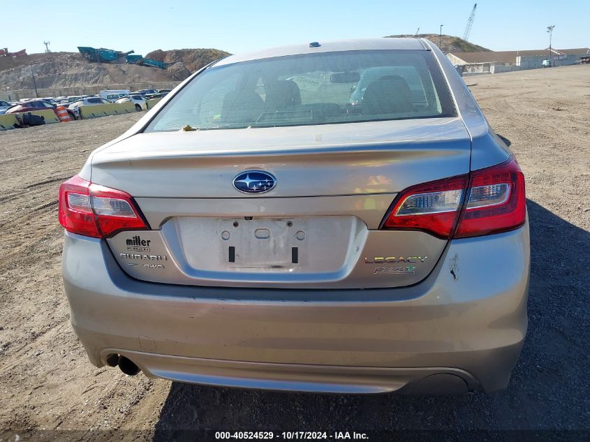 2015 Subaru Legacy 2.5I Premium VIN: 4S3BNAD68F3011365 Lot: 40524529