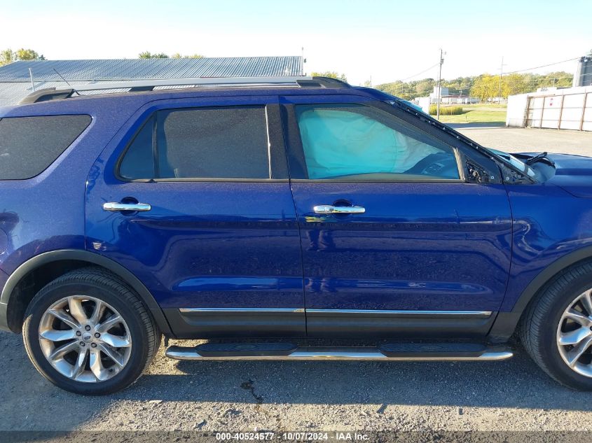 2014 Ford Explorer Limited VIN: 1FM5K8F87EGC35887 Lot: 40524577