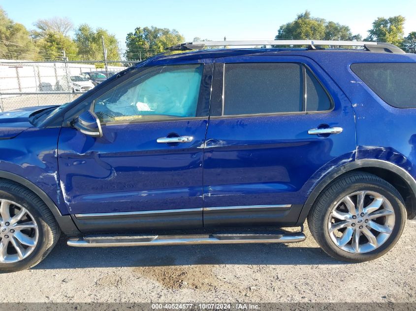 2014 Ford Explorer Limited VIN: 1FM5K8F87EGC35887 Lot: 40524577