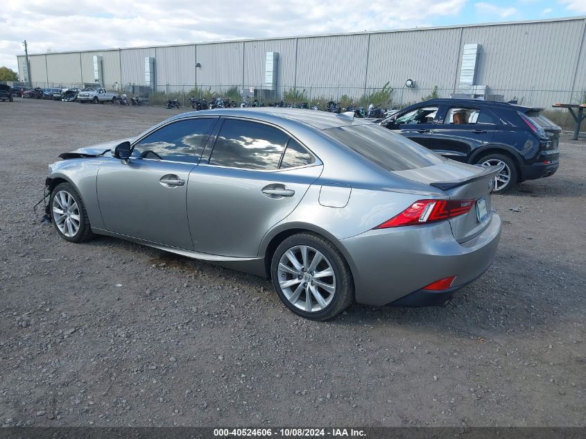 VIN JTHBF1D27E5035507 2014 Lexus IS, 250 no.3