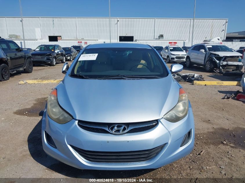 KMHDH4AE2DU495422 2013 Hyundai Elantra Gls