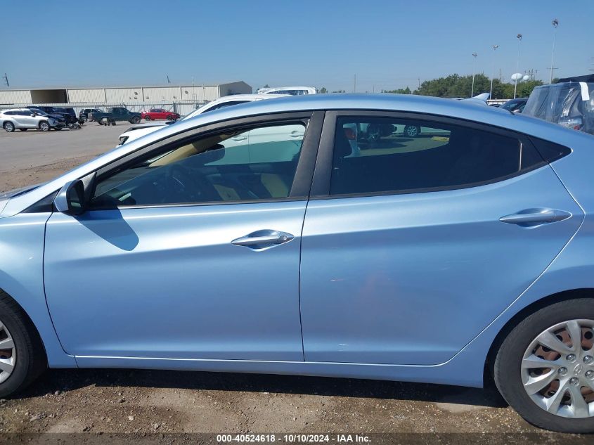 KMHDH4AE2DU495422 2013 Hyundai Elantra Gls