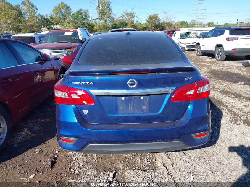 3N1AB7AP2KY334741 2019 Nissan Sentra S/Sv/Sr/Sl