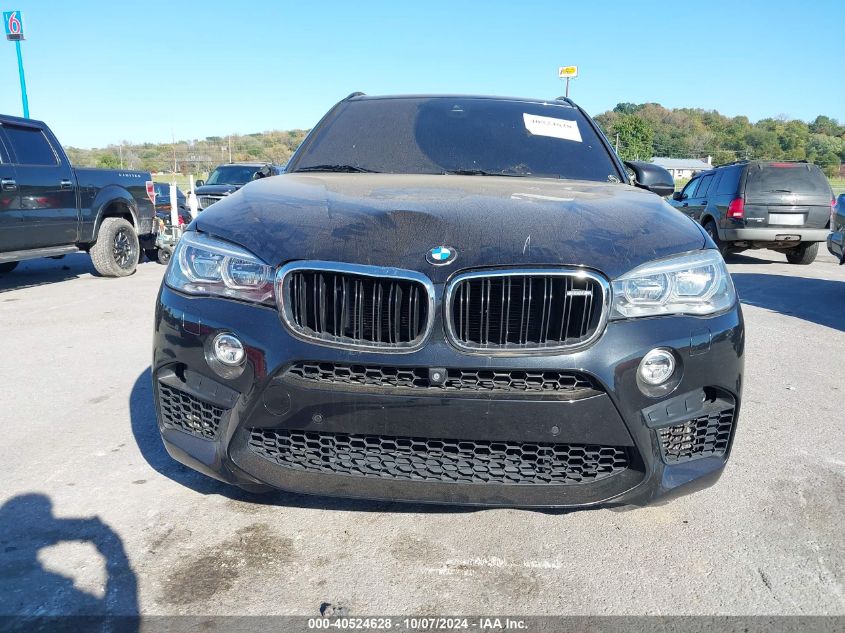 2017 BMW X5 M VIN: 5YMKT6C31H0X20743 Lot: 40524628