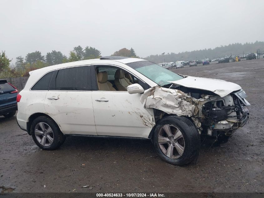 2013 Acura Mdx Technology Package VIN: 2HNYD2H39DH523482 Lot: 40524633