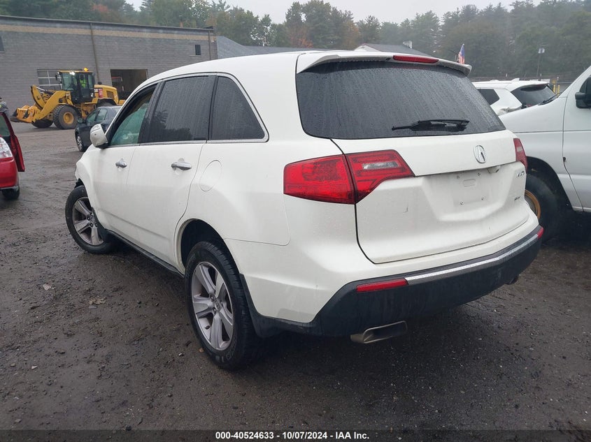 Vin: 2hnyd2h39dh523482, lot: 41013377, acura mdx technology package 20133