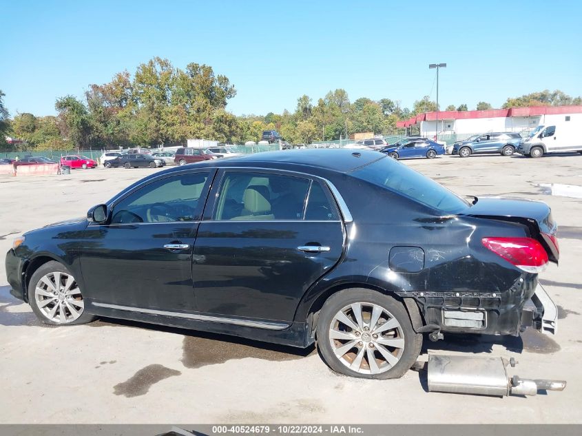 2011 Toyota Avalon Limited VIN: 4T1BK3DB1BU372695 Lot: 40524679