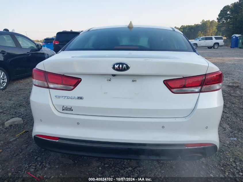 2018 Kia Optima Lx VIN: KNAGT4L32J5216307 Lot: 40524702