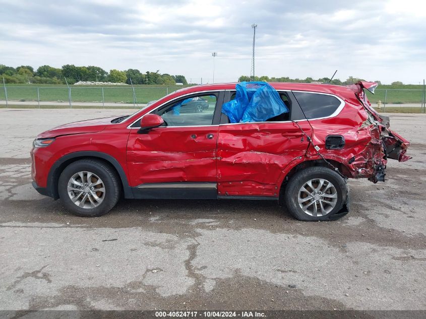 2019 Hyundai Santa Fe Se VIN: 5NMS23AD4KH028554 Lot: 40524717