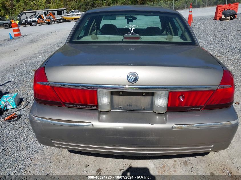 2001 Mercury Grand Marquis Ls VIN: 2MEFM75W51X686073 Lot: 40524725