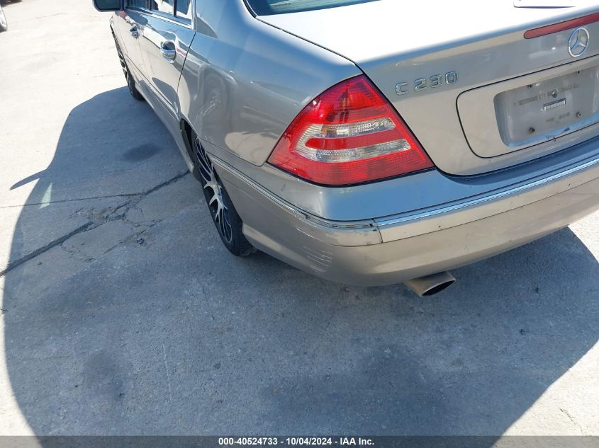 2006 Mercedes-Benz C 230 Sport VIN: WDBRF52H36F818431 Lot: 40524733