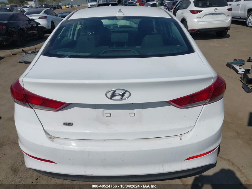 5NPD84LF6JH311910 2018 Hyundai Elantra Value Edition
