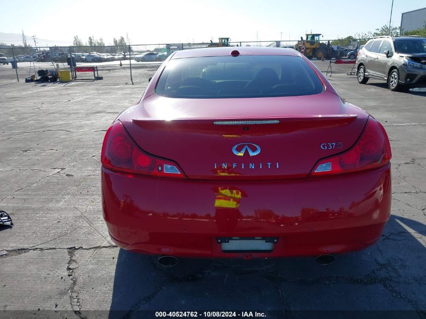 2013 Infiniti G37 Sport VIN: JN1CV6EK6DM923645 Lot: 40524762