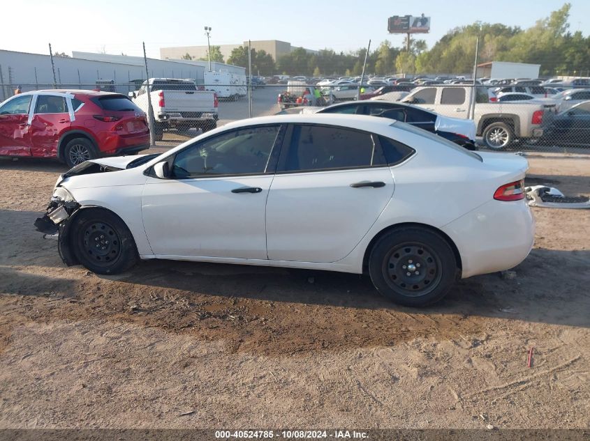 2013 Dodge Dart Se/Aero VIN: 1C3CDFAA7DD329311 Lot: 40524785