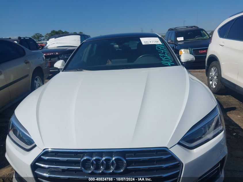 WAUBNCF50KA006910 2019 Audi A5 45 Premium