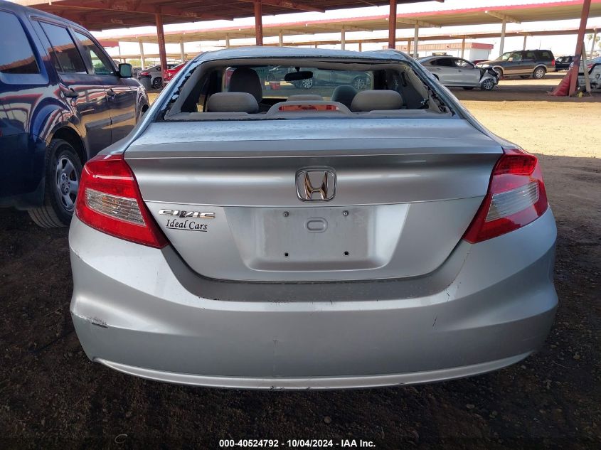 2012 Honda Civic Lx VIN: 2HGFG3B57CH547865 Lot: 40524792