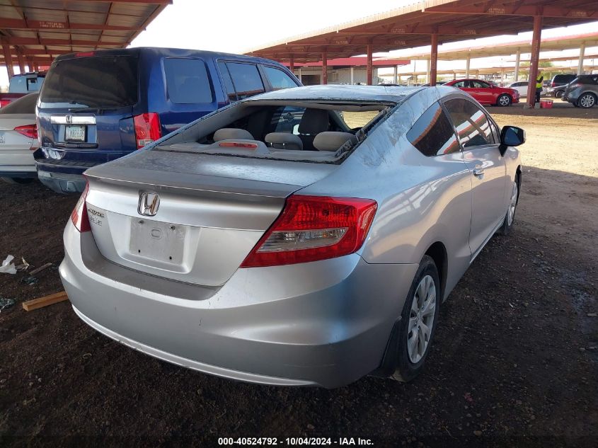 2012 Honda Civic Lx VIN: 2HGFG3B57CH547865 Lot: 40524792