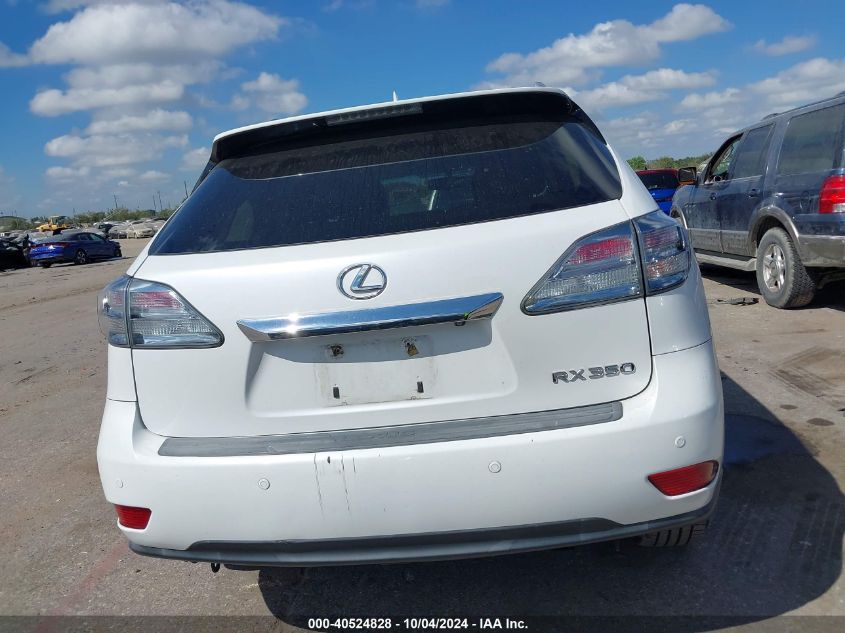 2011 Lexus Rx 350 VIN: 2T2ZK1BA6BC051049 Lot: 40524828