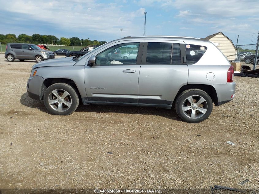 1C4NJCEA0GD720245 2016 Jeep Compass High Altitude Edition