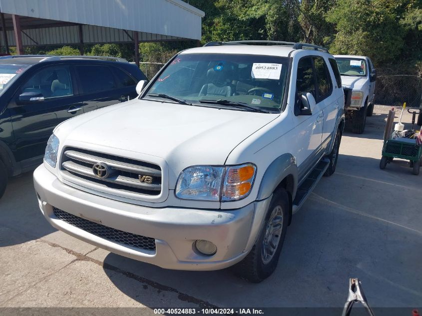 5TDZT34A93S177036 2003 Toyota Sequoia Sr5 V8