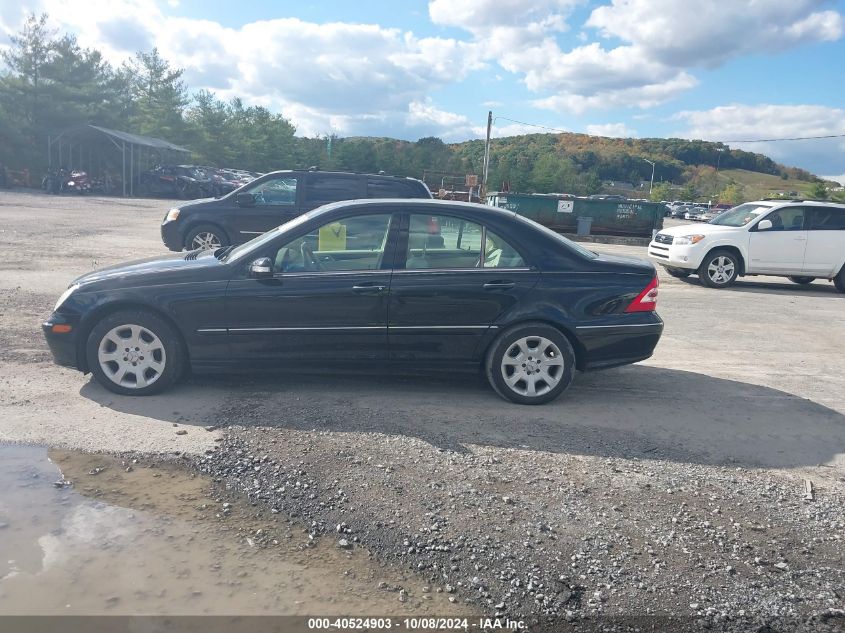 2006 Mercedes-Benz C 280 Luxury 4Matic VIN: WDBRF92H76F780564 Lot: 40524903