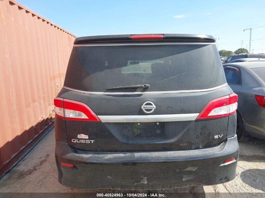 JN8AE2KPXF9127293 2015 Nissan Quest Platinum/S/Sl/Sv