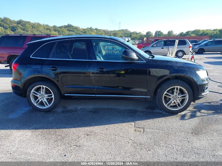 2013 Audi Q5 2.0T Premium VIN: WA1LFAFP9DA101022 Lot: 40524964