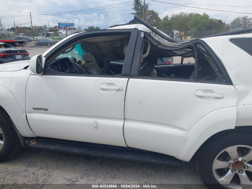 2007 Toyota 4Runner Limited V6 VIN: JTEZU17R178077067 Lot: 40524984