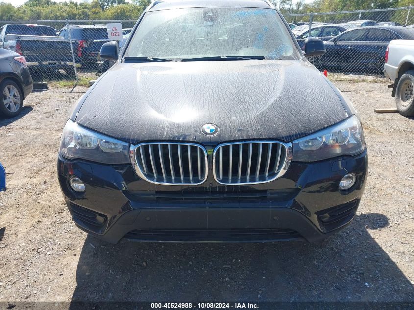 2016 BMW X3 XDRIVE28I - 5UXWX9C55G0D85035