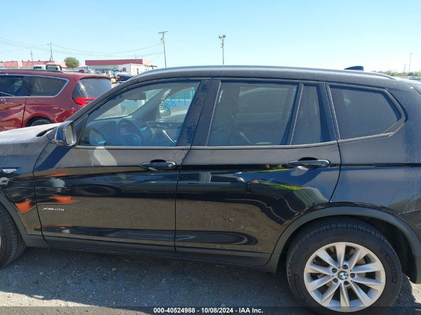 2016 BMW X3 XDRIVE28I - 5UXWX9C55G0D85035