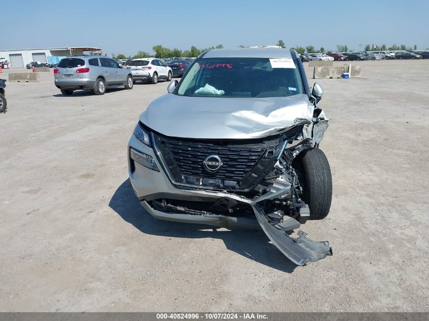 2022 Nissan Rogue Sv Intelligent Awd VIN: 5N1BT3BB1NC708873 Lot: 40524996