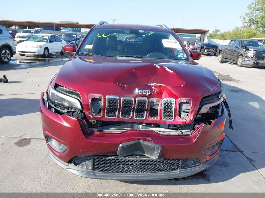 2019 Jeep Cherokee Latitude Plus Fwd VIN: 1C4PJLLB8KD151755 Lot: 40525001