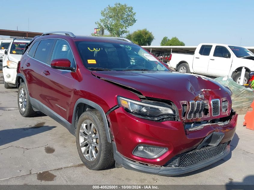 VIN 1C4PJLLB8KD151755 2019 JEEP CHEROKEE no.1