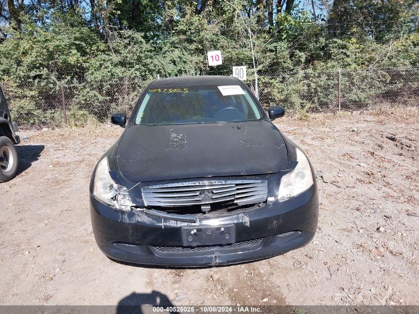 2008 Infiniti G35X VIN: JNKBV61FX8M265897 Lot: 40525025