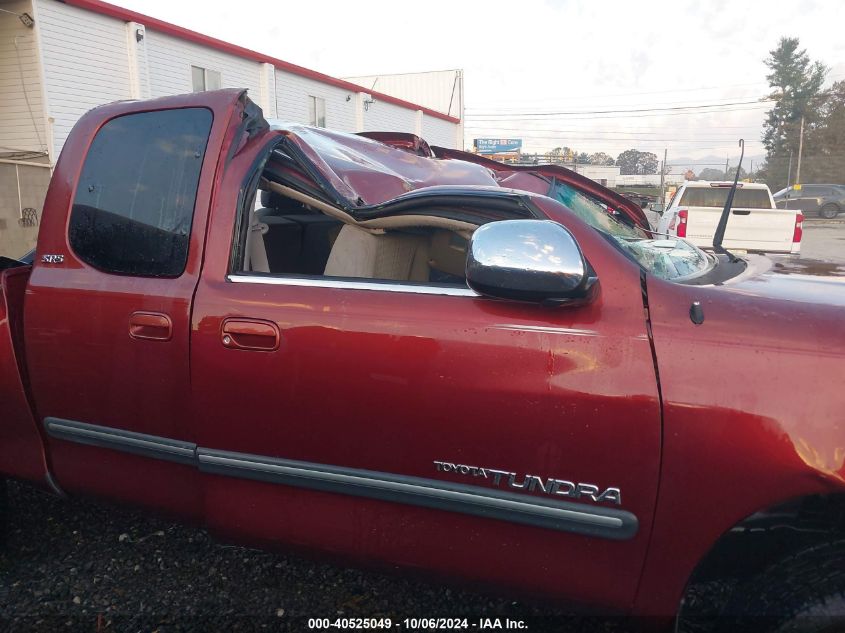 2003 Toyota Tundra Access Cab Sr5 VIN: 5TBBT44123S356891 Lot: 40525049