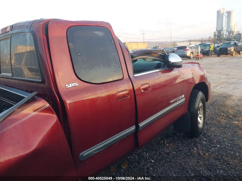 2003 Toyota Tundra Access Cab Sr5 VIN: 5TBBT44123S356891 Lot: 40525049