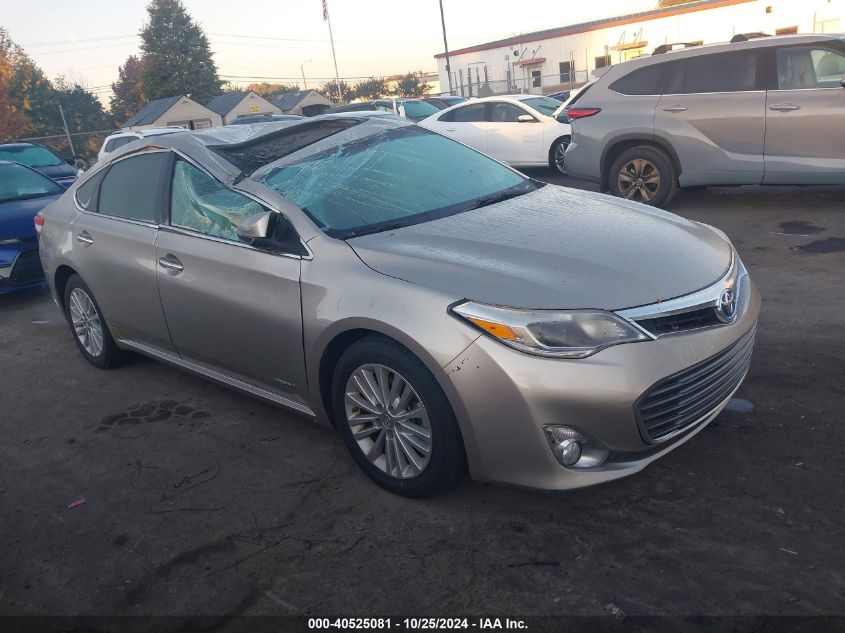 2014 Toyota Avalon Hybrid Xle Touring VIN: 4T1BD1EB9EU019512 Lot: 40525081