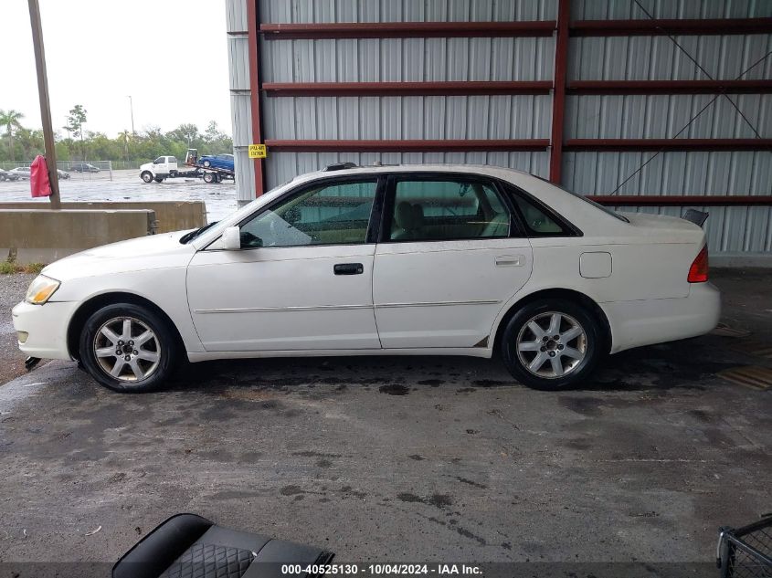 2002 Toyota Avalon Xls VIN: 4T1BF28B92U257397 Lot: 40525130