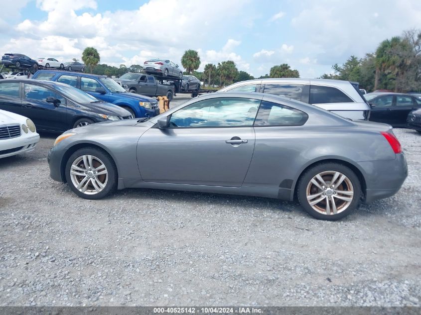 2010 Infiniti G37X VIN: JN1CV6ELXAM153163 Lot: 40525142