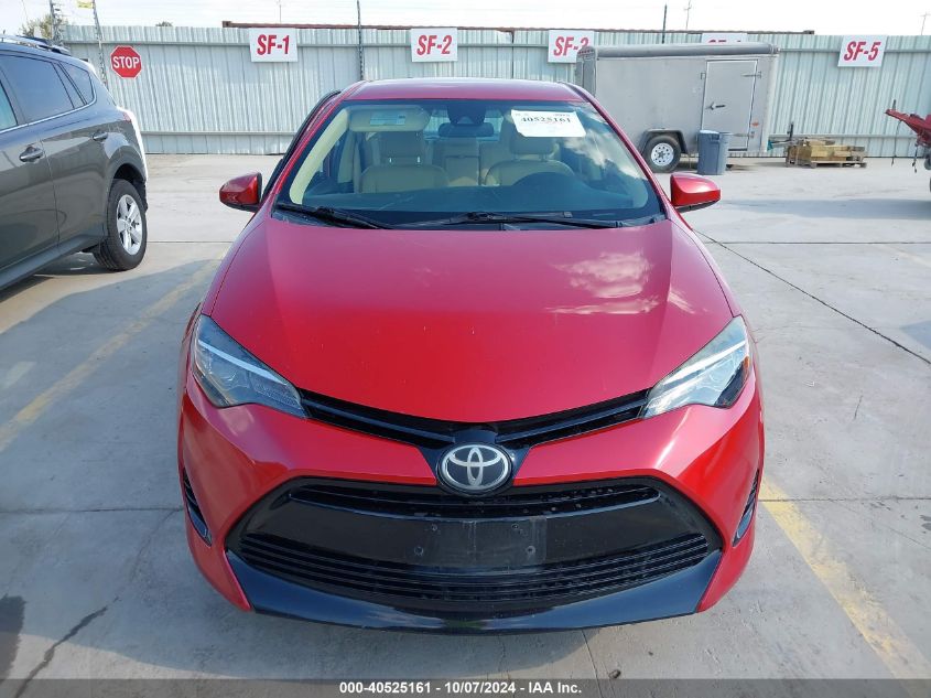 2017 Toyota Corolla Le VIN: 2T1BURHE5HC886321 Lot: 40525161