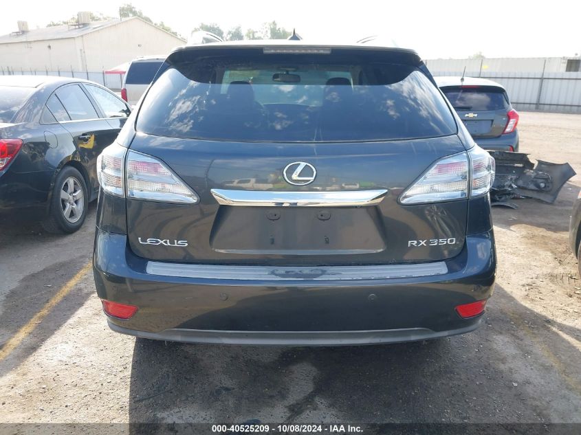 2010 Lexus Rx 350 VIN: 2T2ZK1BAXAC025312 Lot: 40525209