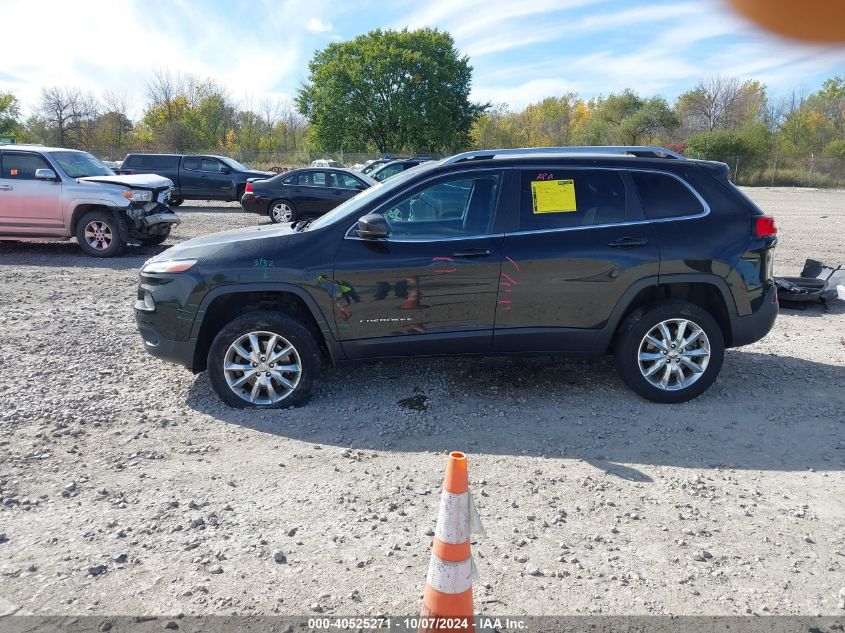 2015 Jeep Cherokee Limited VIN: 1C4PJMDS0FW565031 Lot: 40525271