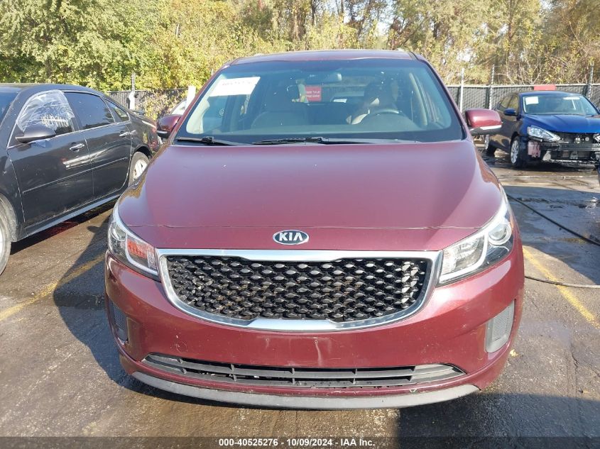 KNDMB5C17G6161191 2016 Kia Sedona Lx