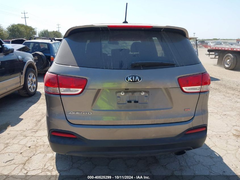 2018 KIA SORENTO 2.4L L - 5XYPG4A33JG368727