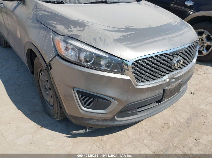 2018 KIA SORENTO 2.4L L - 5XYPG4A33JG368727